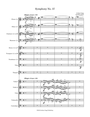 Book cover for Symphony No. 37