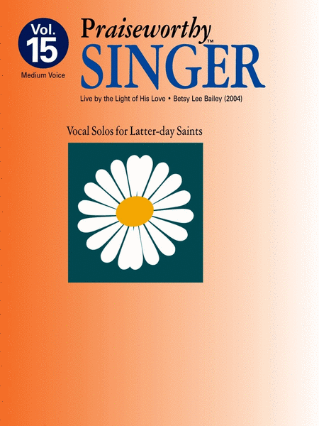 Praiseworthy Singer - Vol. 15 Acc. CD