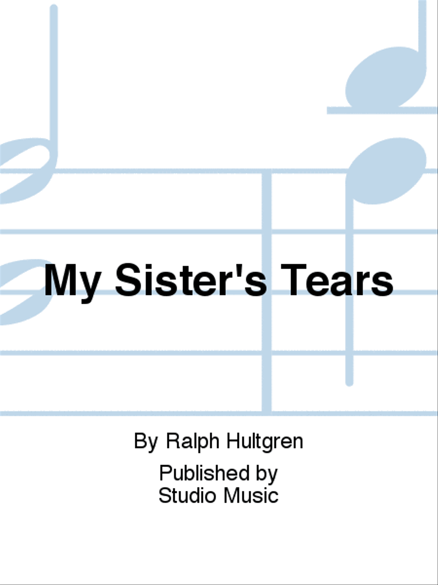 My Sister's Tears Concert Band scores gallery preview page 1
