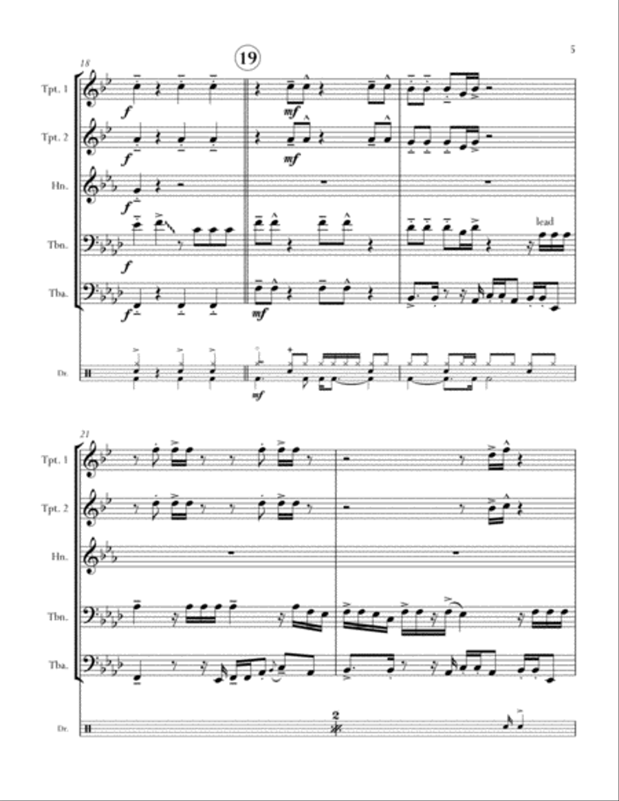 24K Magic 24K Magic Small Ensemble scores gallery preview page 5