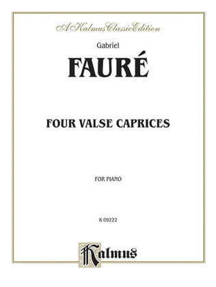Book cover for Four Valse Caprices, Op. 30, 38, 59, 62