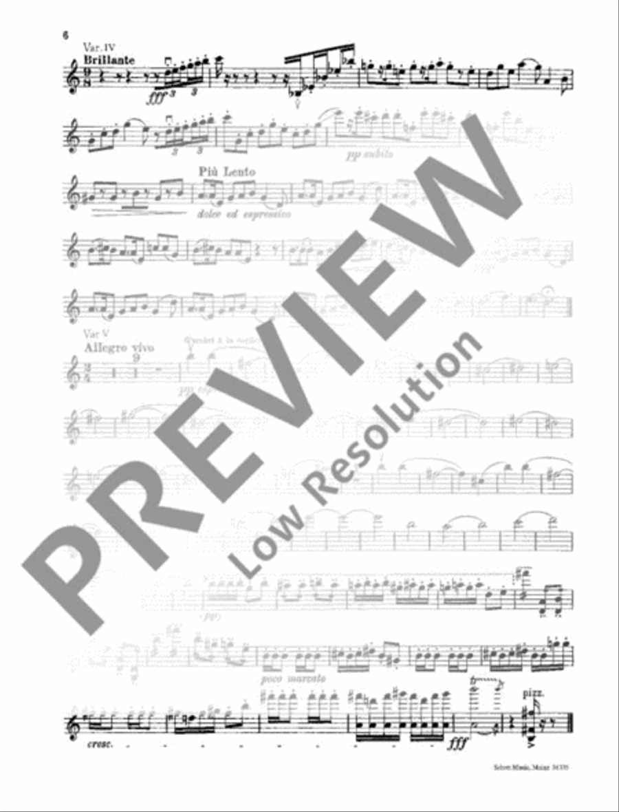 Sonatine Violin Solo scores gallery preview page 7