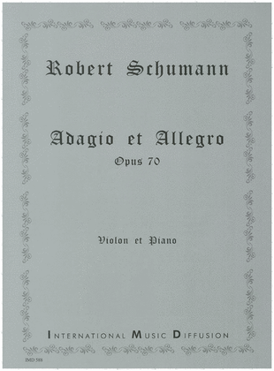 Book cover for Adagio et Allegro, Op. 70