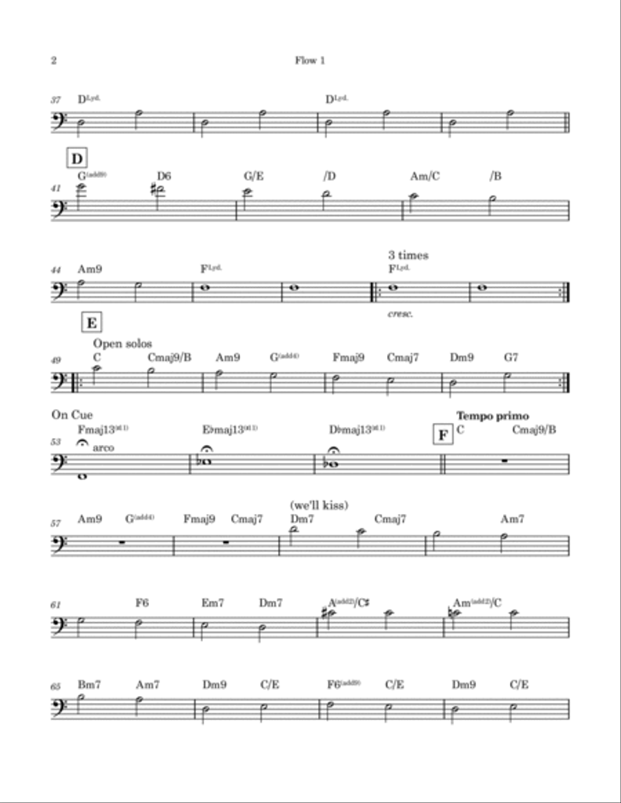 Beyond The Sea *INSTRUMENTAL PACK ONLY* Jazz Ensemble scores gallery preview page 5