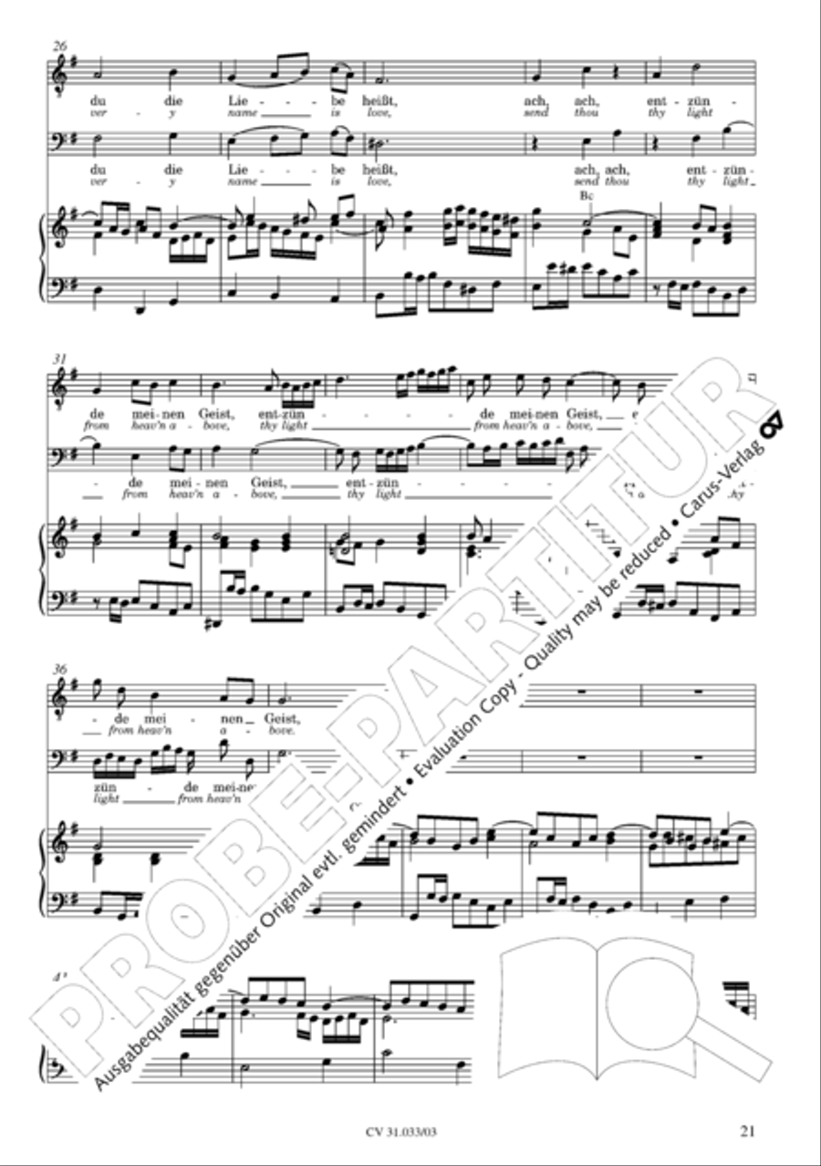 Lord Jesus Christ, in thee alone (Allein zu dir, Herr Jesu Christ) ATB scores gallery preview page 22