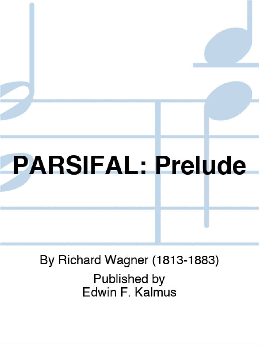 PARSIFAL: Prelude Set of Parts scores gallery preview page 1