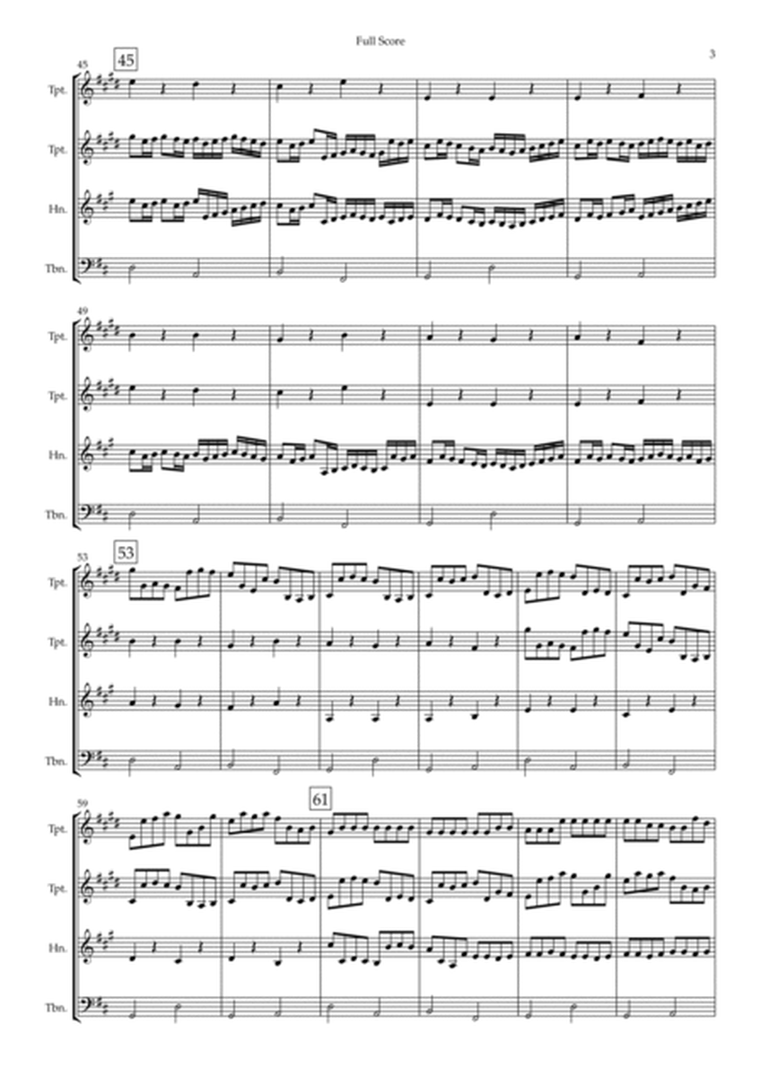 Canon in D Major (Johann Pachelbel) for Brass Quartet image number null