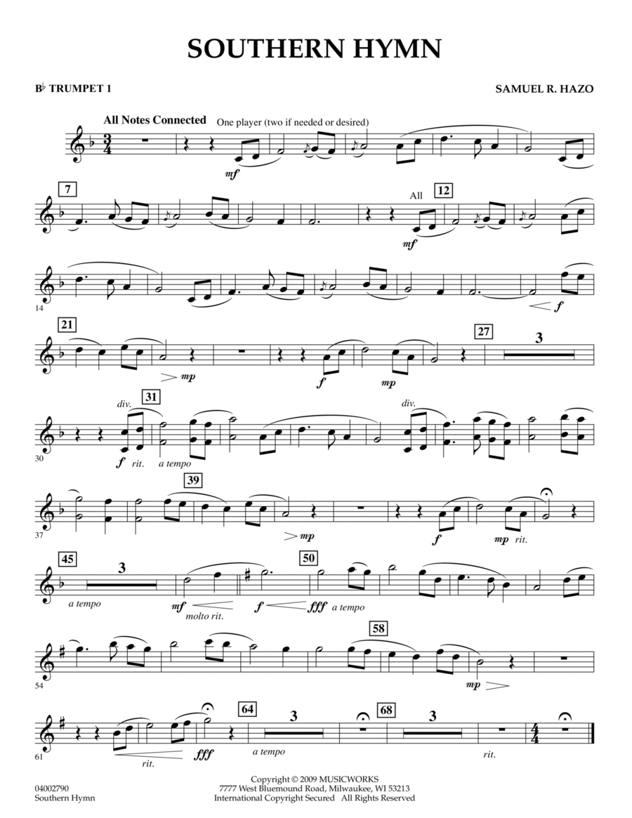 Trumpet hymns on sale