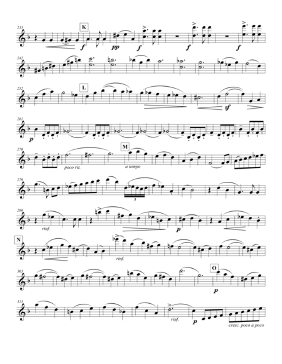 BAZZINI, Antonio -- String Quartet #6, F Major String Quartet scores gallery preview page 5