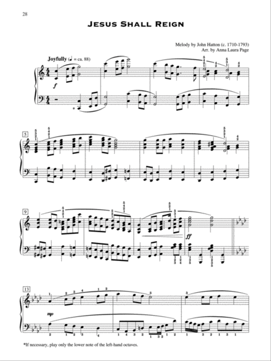 The Cross and the Crown Piano Solo scores gallery preview page 2