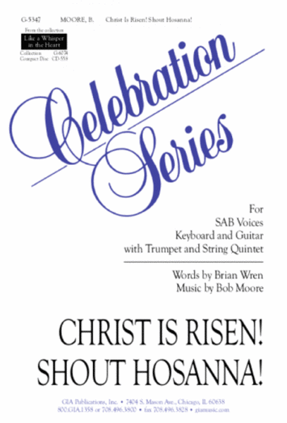 Christ Is Risen! Shout Hosanna! - Instrument edition