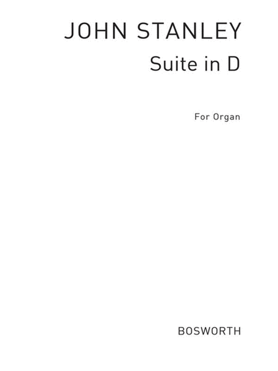 Stanley Suite In D Organ(Arc)