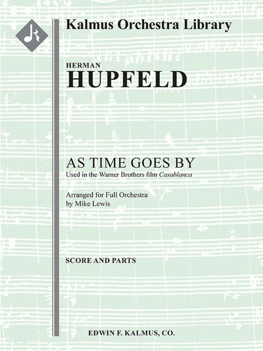 As Time Goes By Full Orchestra scores gallery preview page 1