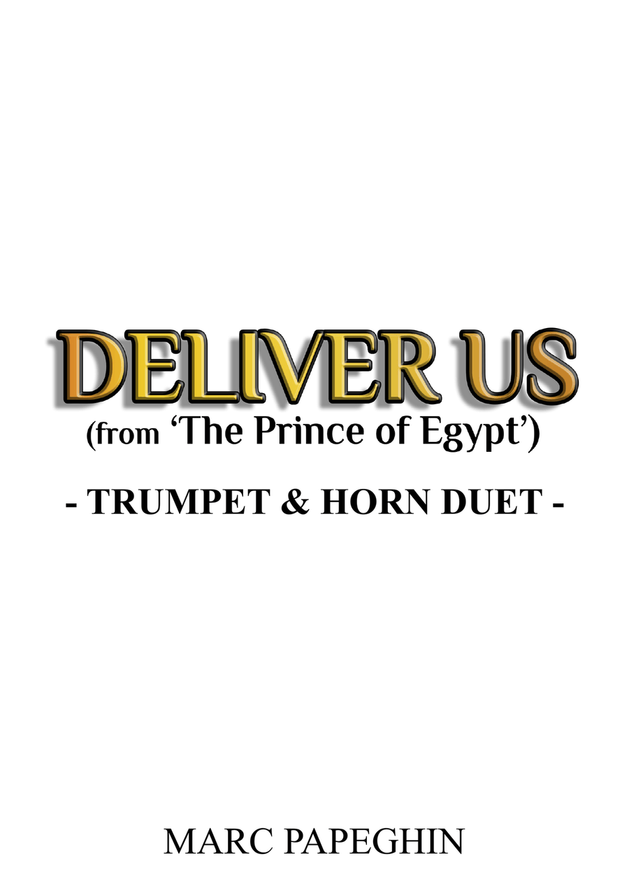Deliver Us Brass Duet scores gallery preview page 1