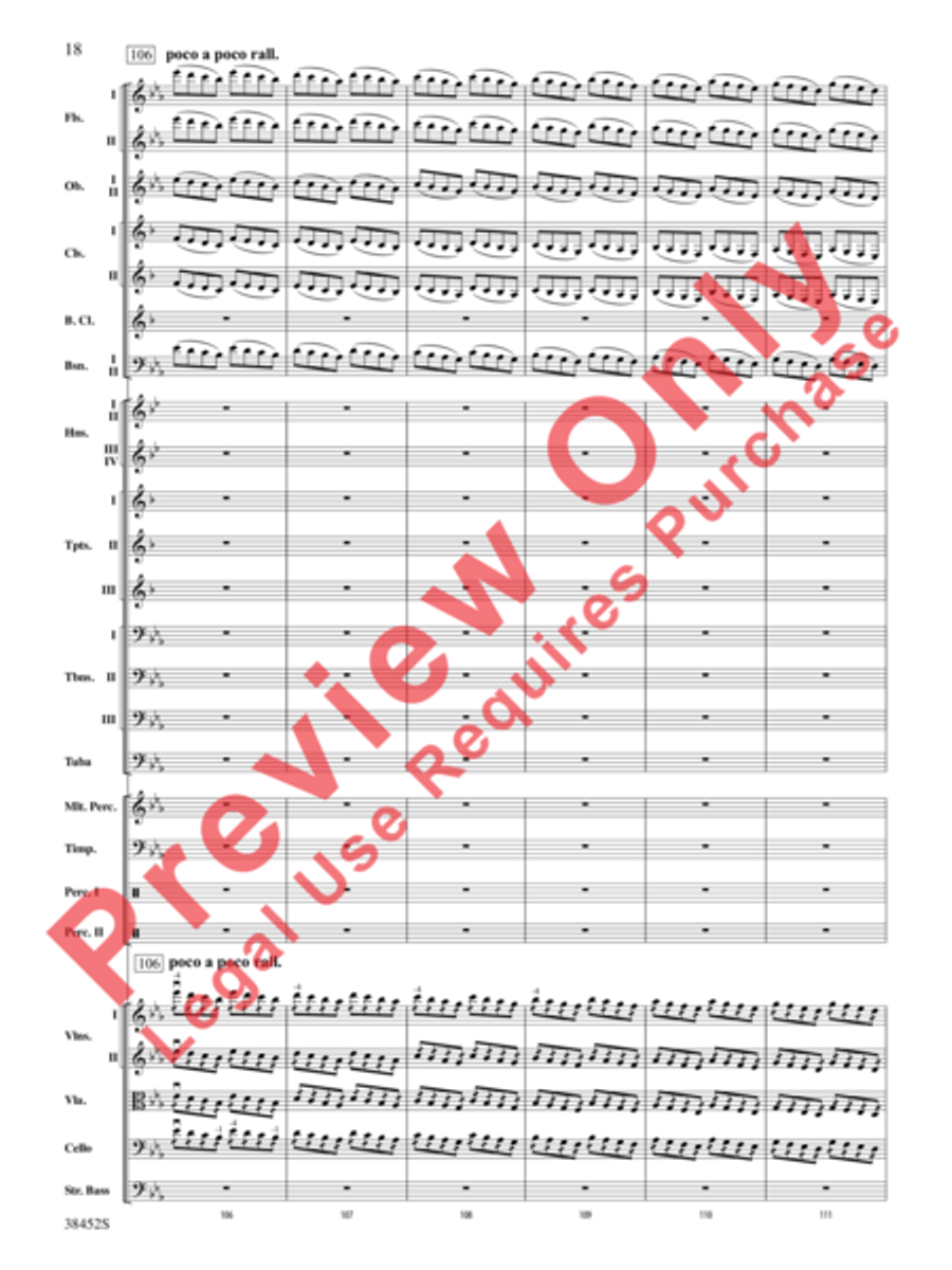 1812 Overture Full Orchestra scores gallery preview page 11