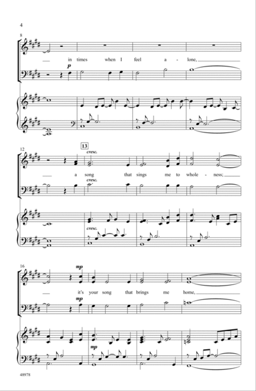 Your Song Choir scores gallery preview page 2