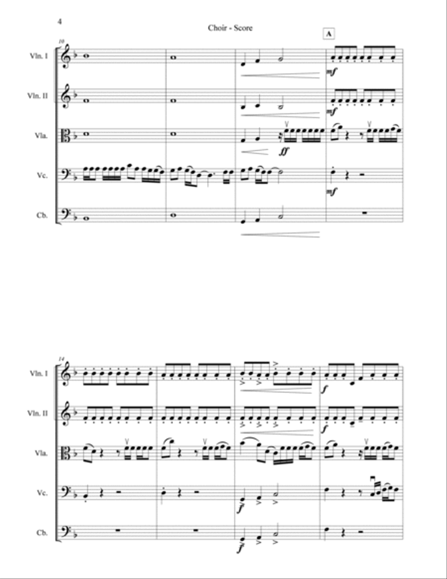 Choir Choir Choir scores gallery preview page 4
