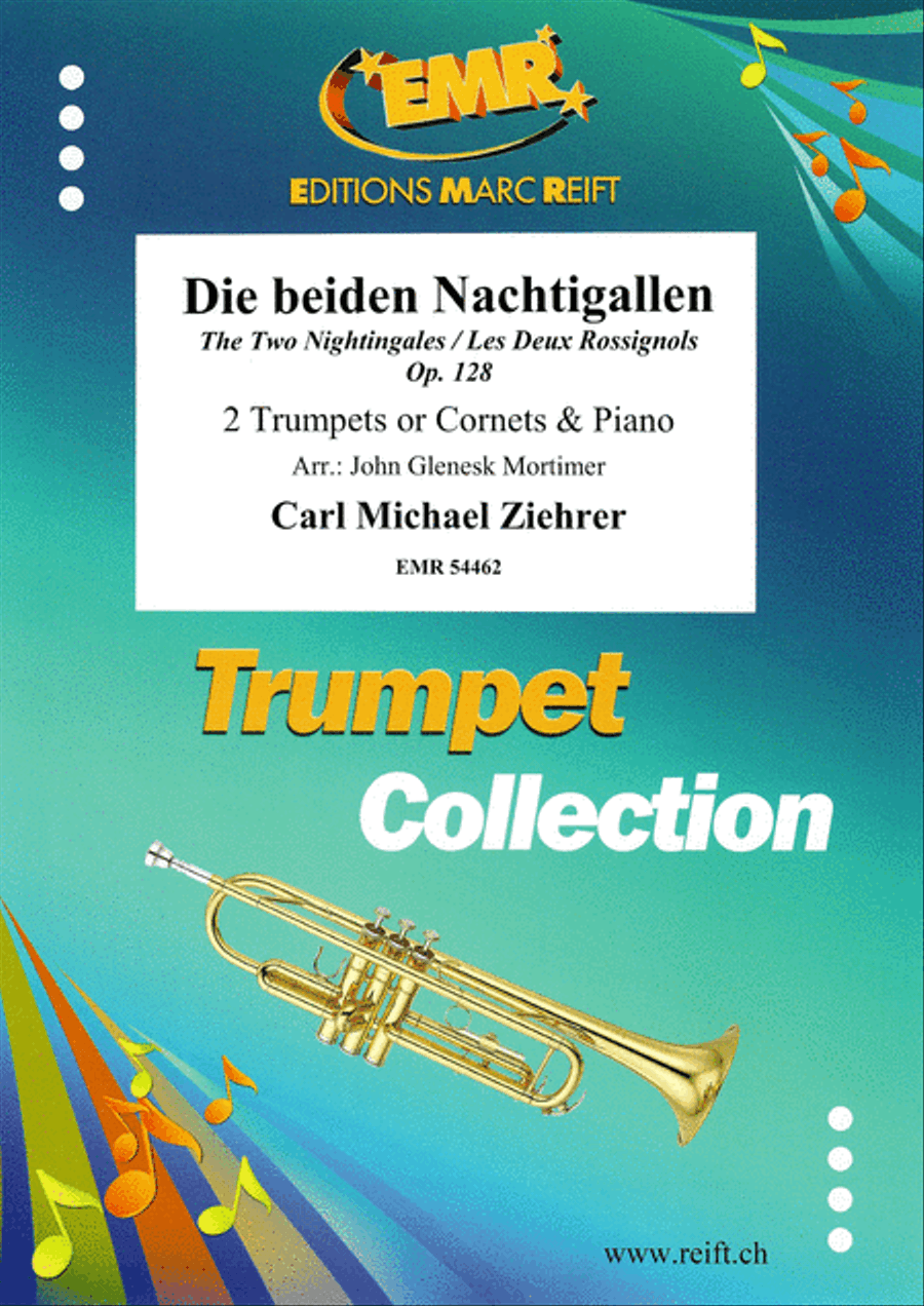 Die beiden Nachtigallen Trumpet Duet scores gallery preview page 1