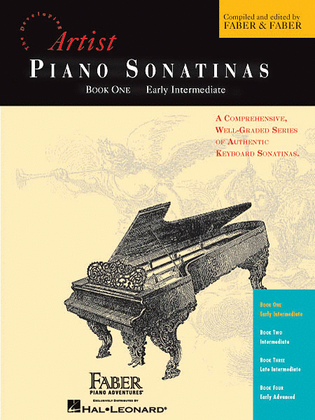 Book cover for Piano Sonatinas – Book One
