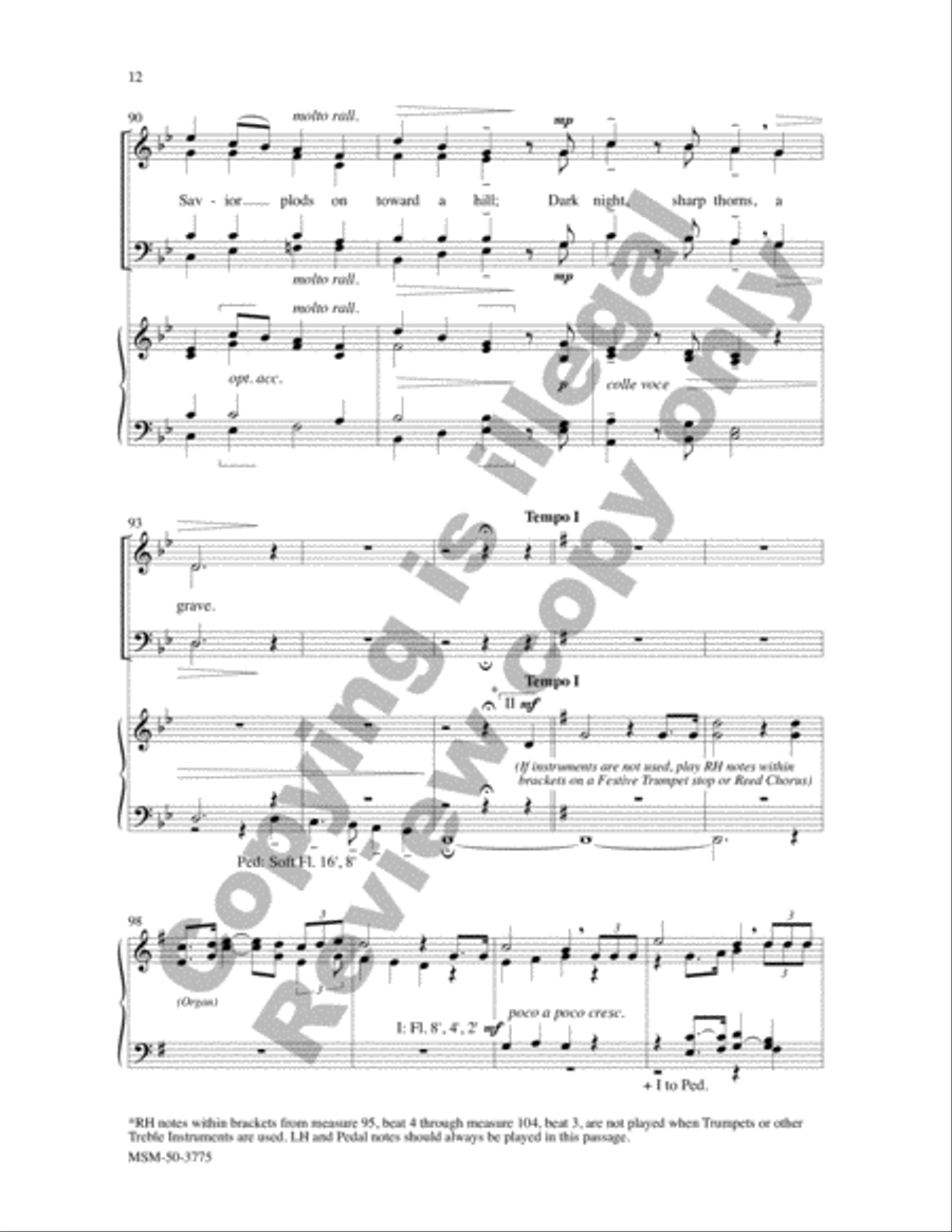 Hosannas Everywhere 4-Part scores gallery preview page 12