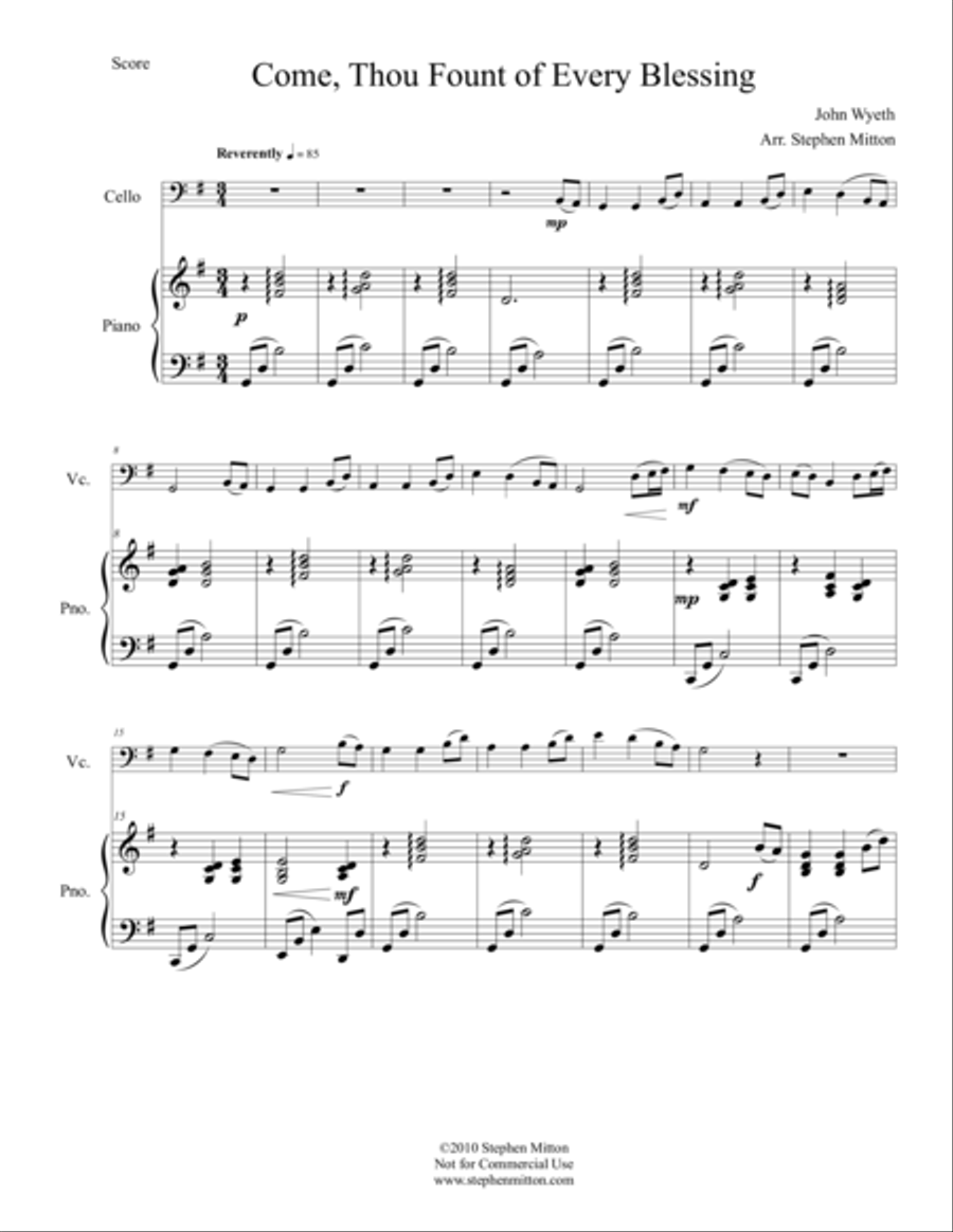 Come, Thou Fount of Every Blessing