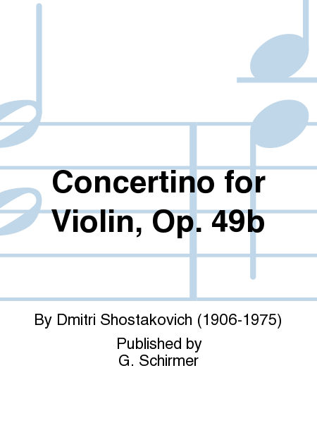 Concertino for Violin, Op. 49b