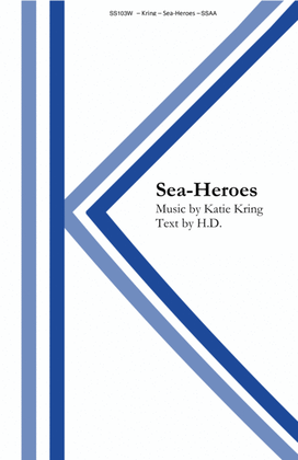 Book cover for Sea-Heroes SSAA