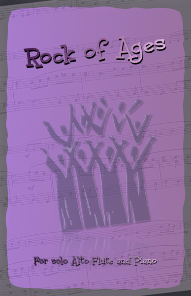 Rock of Ages, Gospel Hymn for Alto Flute and Piano
