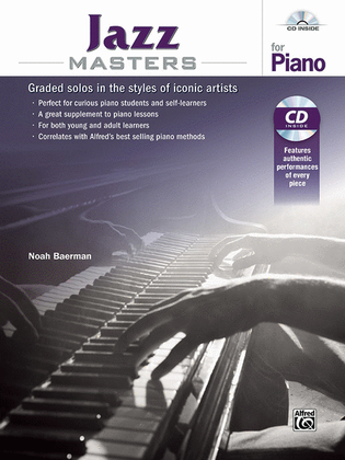Book cover for Jazz Masters for Piano