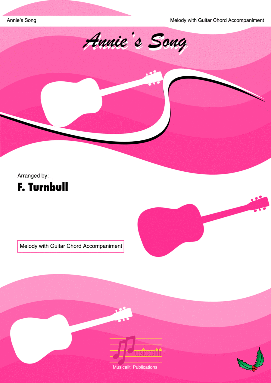 Annie's Song Annie's Song Piano, Vocal, Guitar scores gallery preview page 1