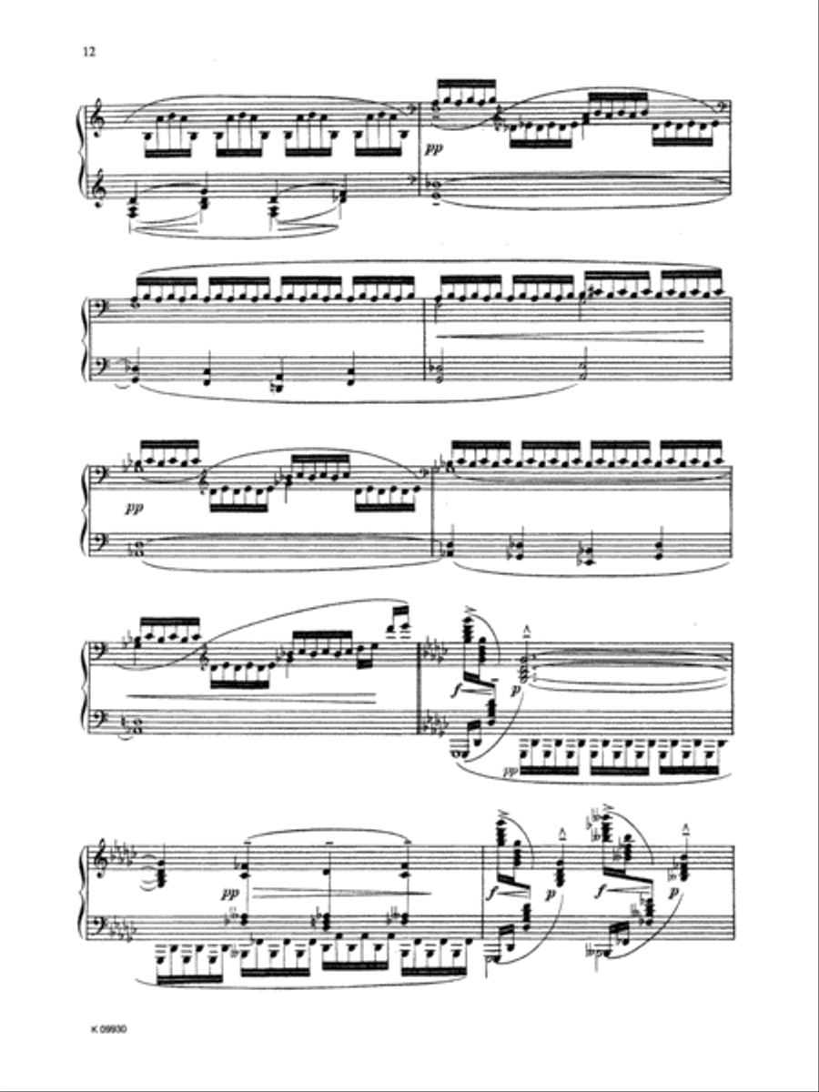 Debussy: Preludes (Volume I) Piano Solo scores gallery preview page 3