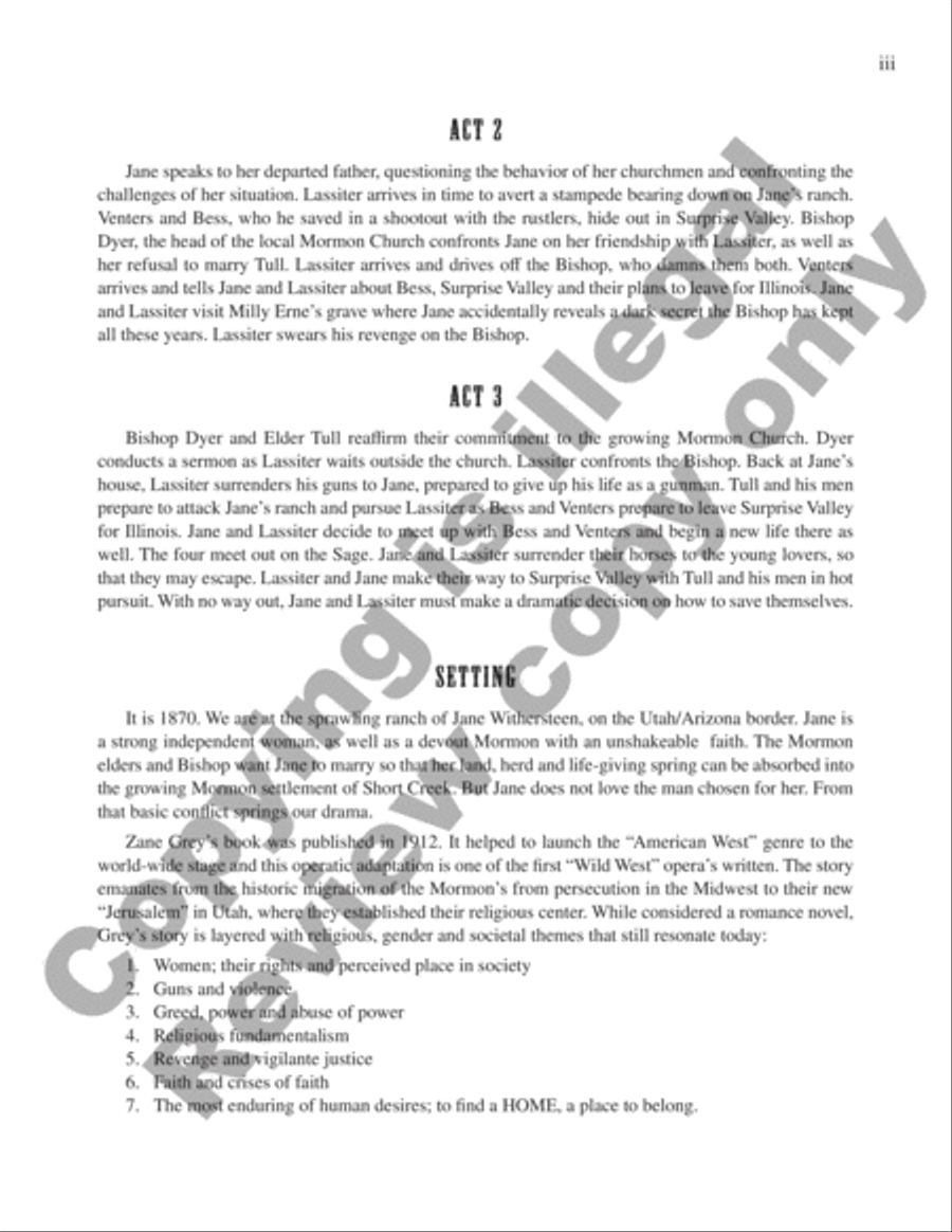 Riders of the Purple Sage Men's Choir scores gallery preview page 4