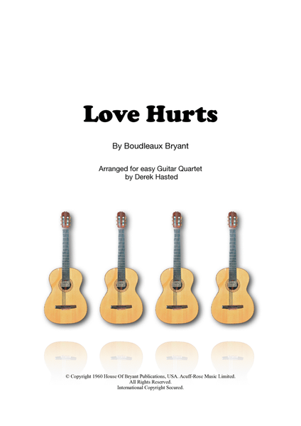 Love Hurts by Ernesto Nazareth Acoustic Guitar - Digital Sheet Music