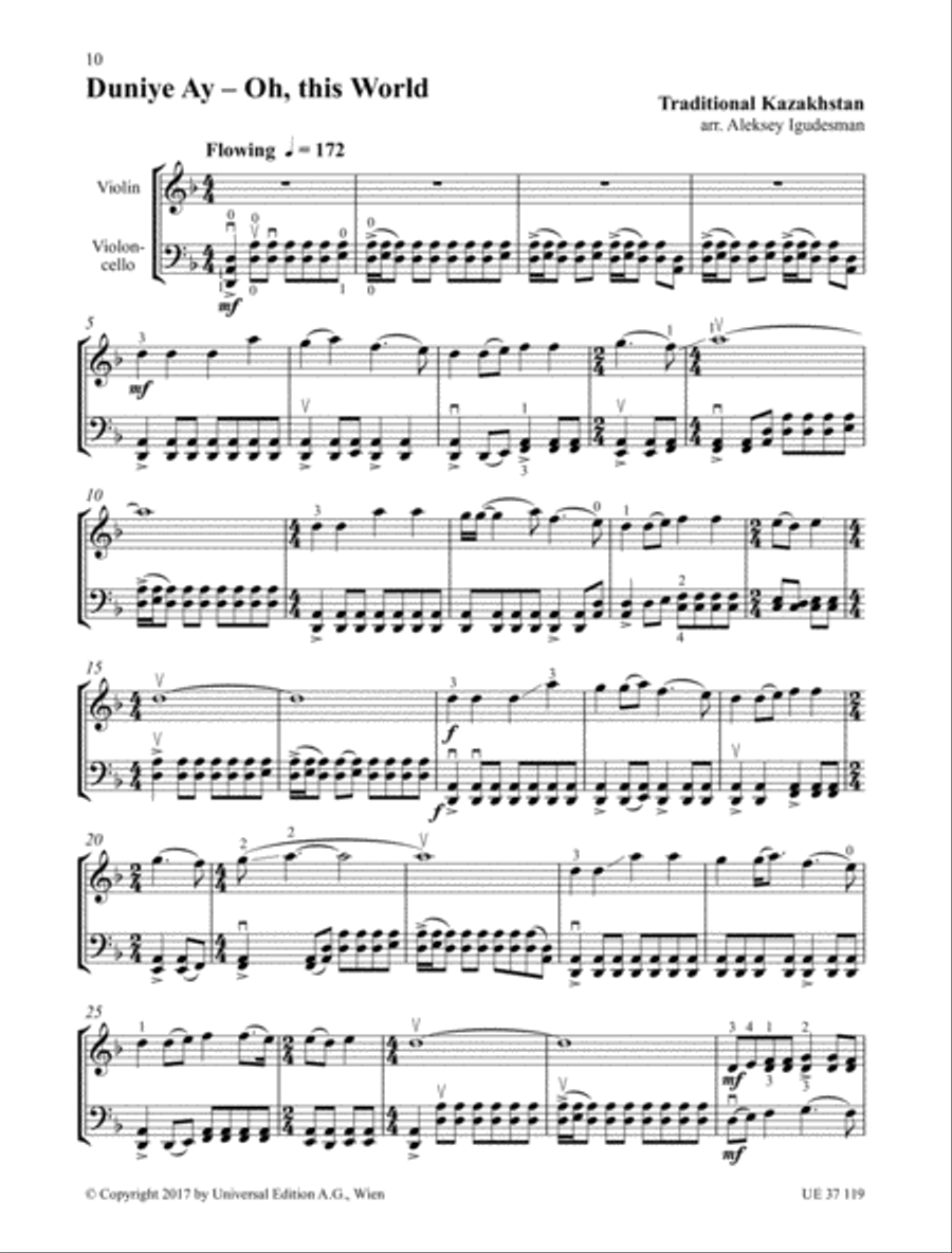 Violin & Cello & More Violin & Cello & More String Duet scores gallery preview page 7