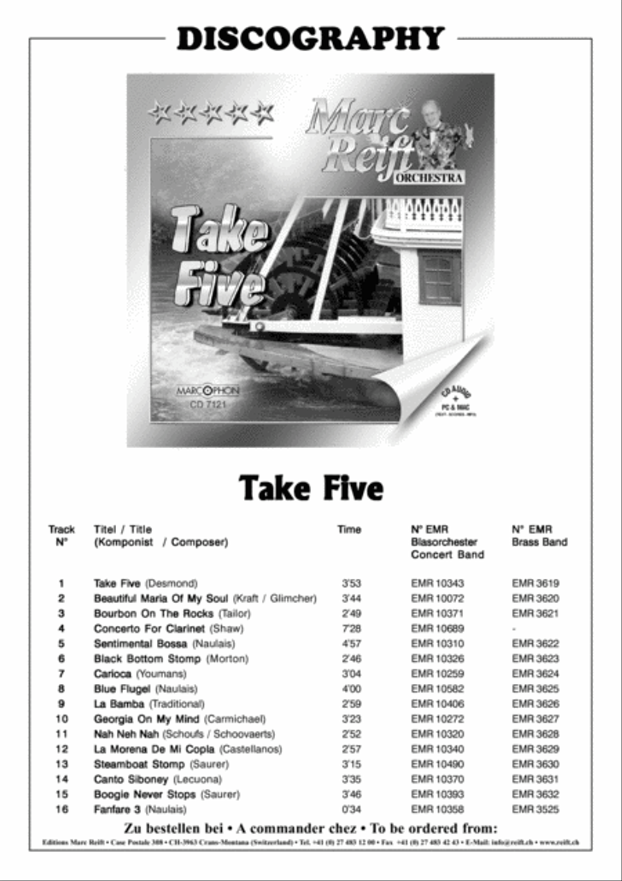 La Bamba Concert Band scores gallery preview page 3