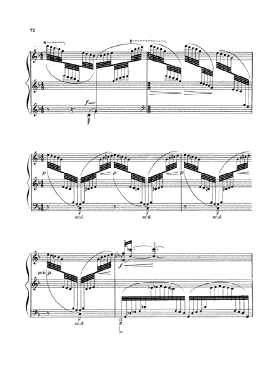 Debussy: Preludes (Volume II) Piano Solo scores gallery preview page 5