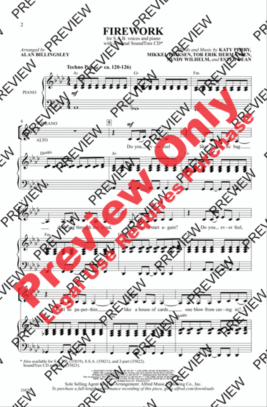 Firework 3-Part scores gallery preview page 2