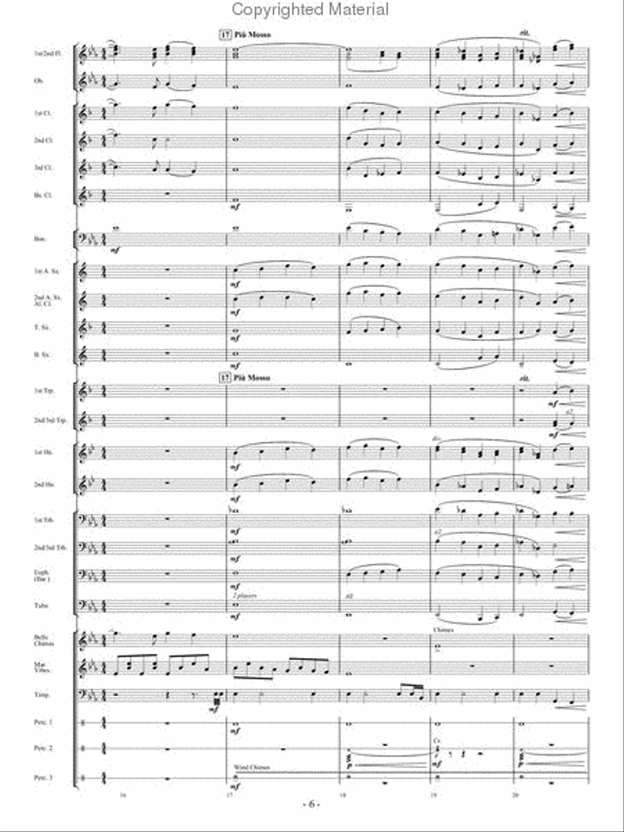 In His Grace In His Grace Concert Band scores gallery preview page 5