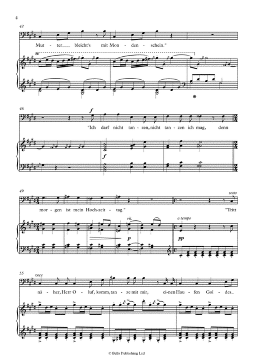 Herr Oluf, Op. 2 No. 2 (C-sharp minor)