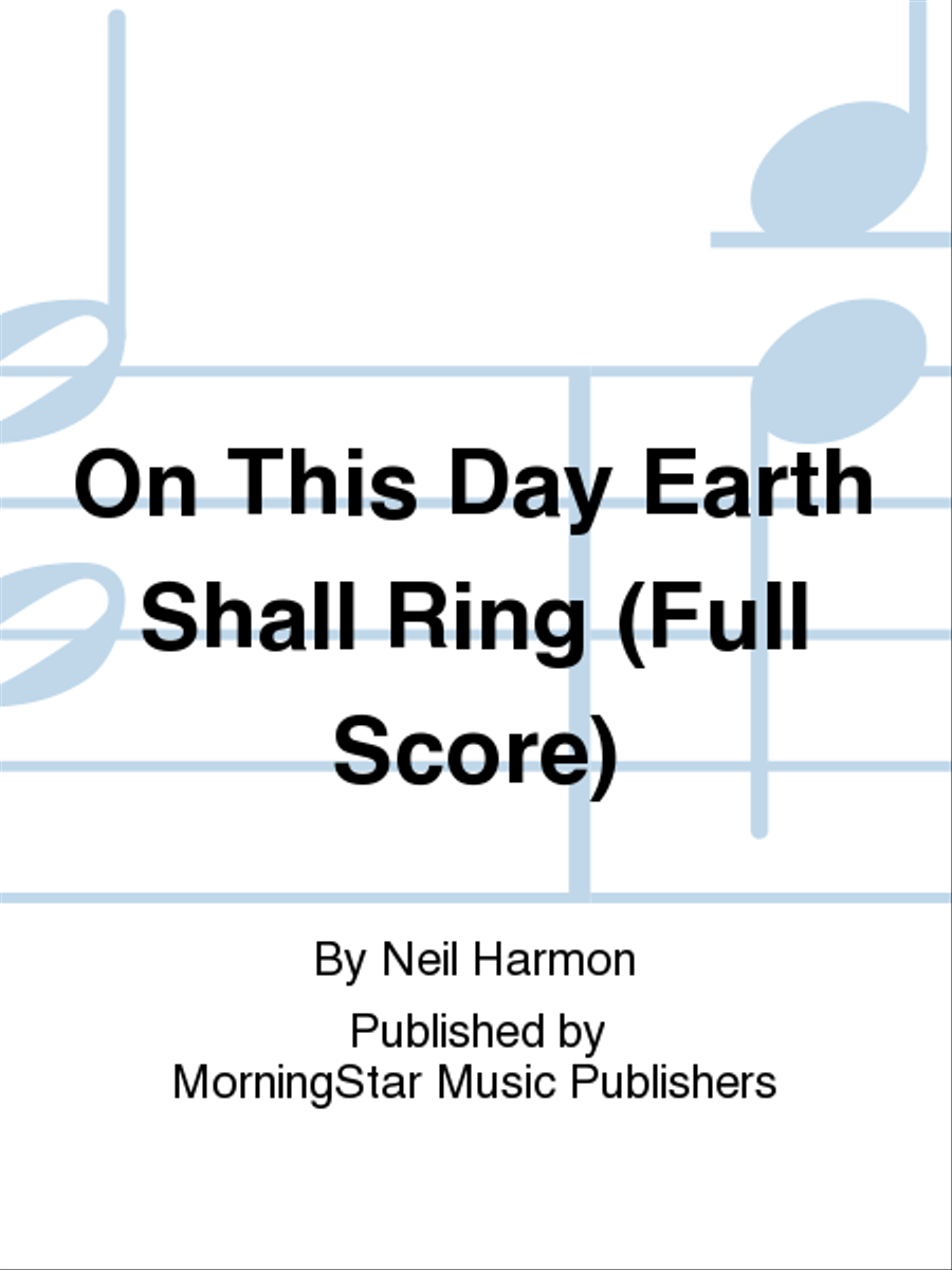 On This Day Earth Shall Ring (Full Score) Choir scores gallery preview page 1