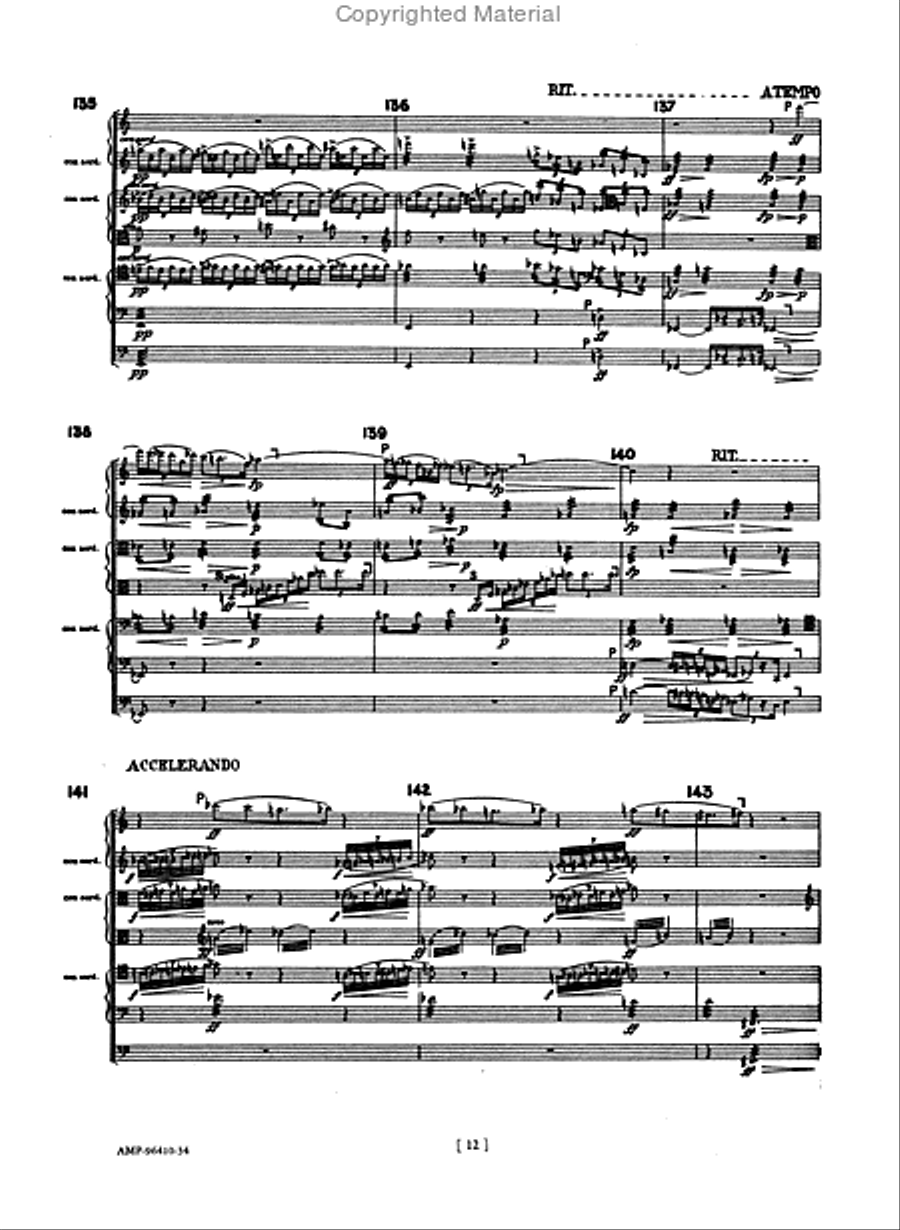 Verklärte Nacht (Transfigured Night), Op. 4 (1943 Revision) Orchestra scores gallery preview page 4