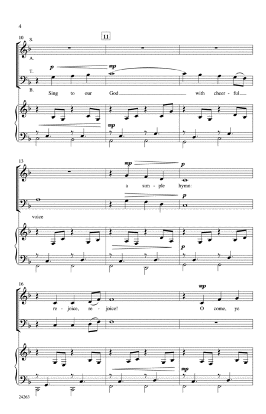 A Round of Thanks SAB scores gallery preview page 3
