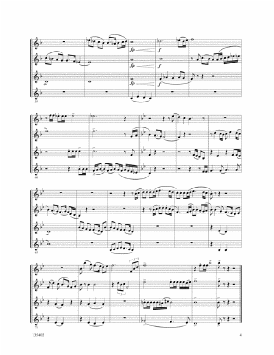 Fantasia on Joy To The World Trumpet scores gallery preview page 4