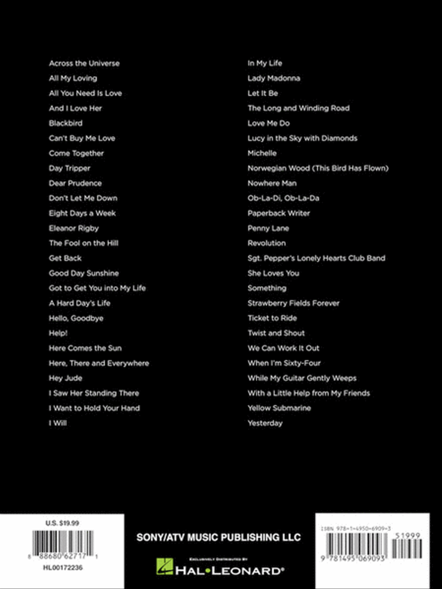 First 50 Songs by the Beatles You Should Play on the Piano Easy Piano scores gallery preview page 6