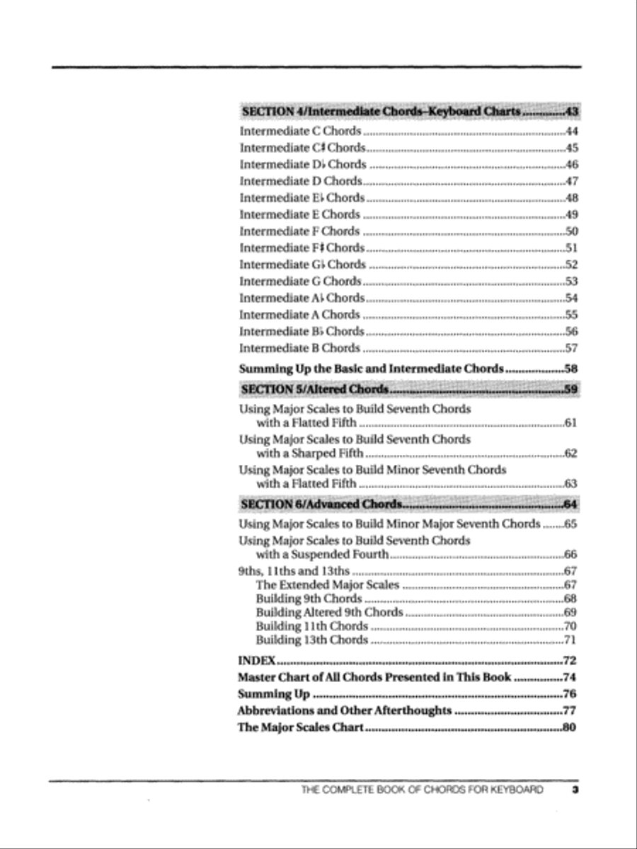 Alfred's Teach Yourself Keyboard Chords - Book Piano Method scores gallery preview page 3