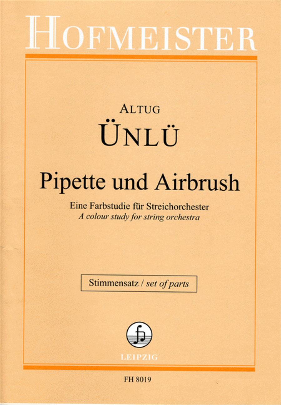 Pipette und Airbrush / Stimmensatz String Orchestra scores gallery preview page 1