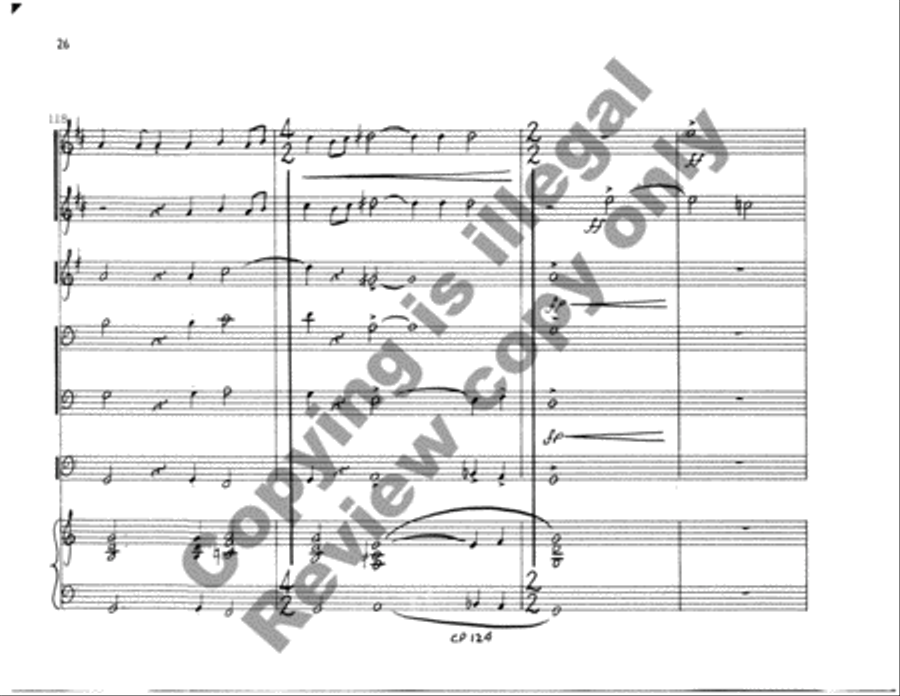Liturgical Sonata Trombone scores gallery preview page 63