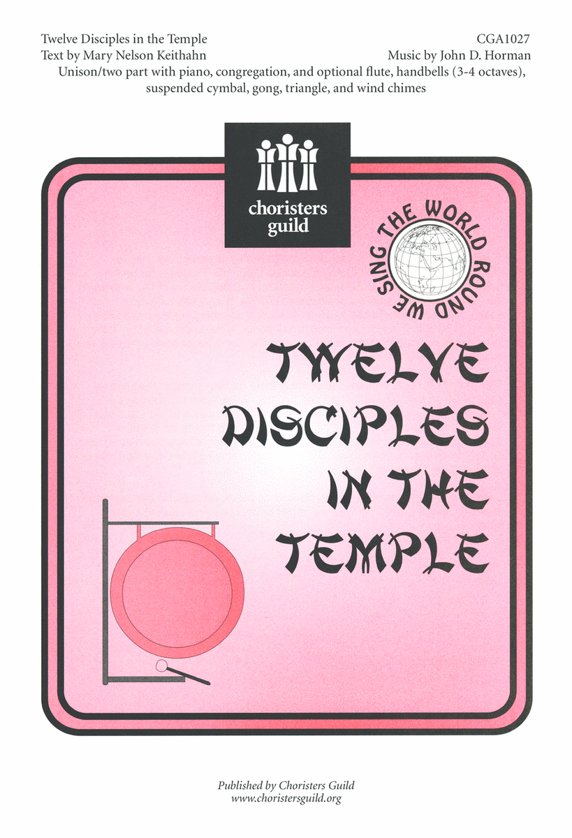 Twelve Disciples in the Temple image number null