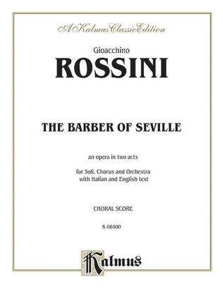 Book cover for The Barber of Seville