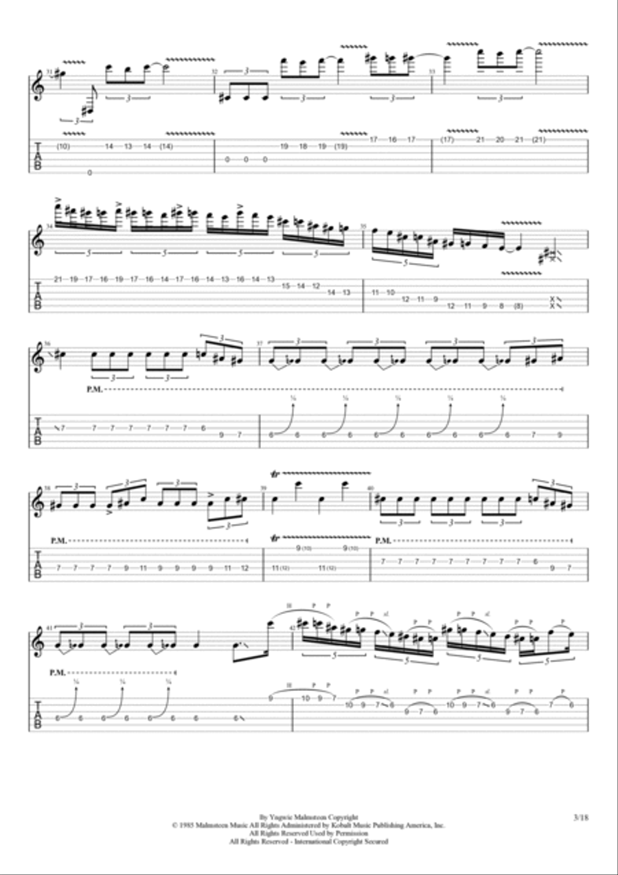 Far Beyond The Sun Acoustic Guitar scores gallery preview page 3